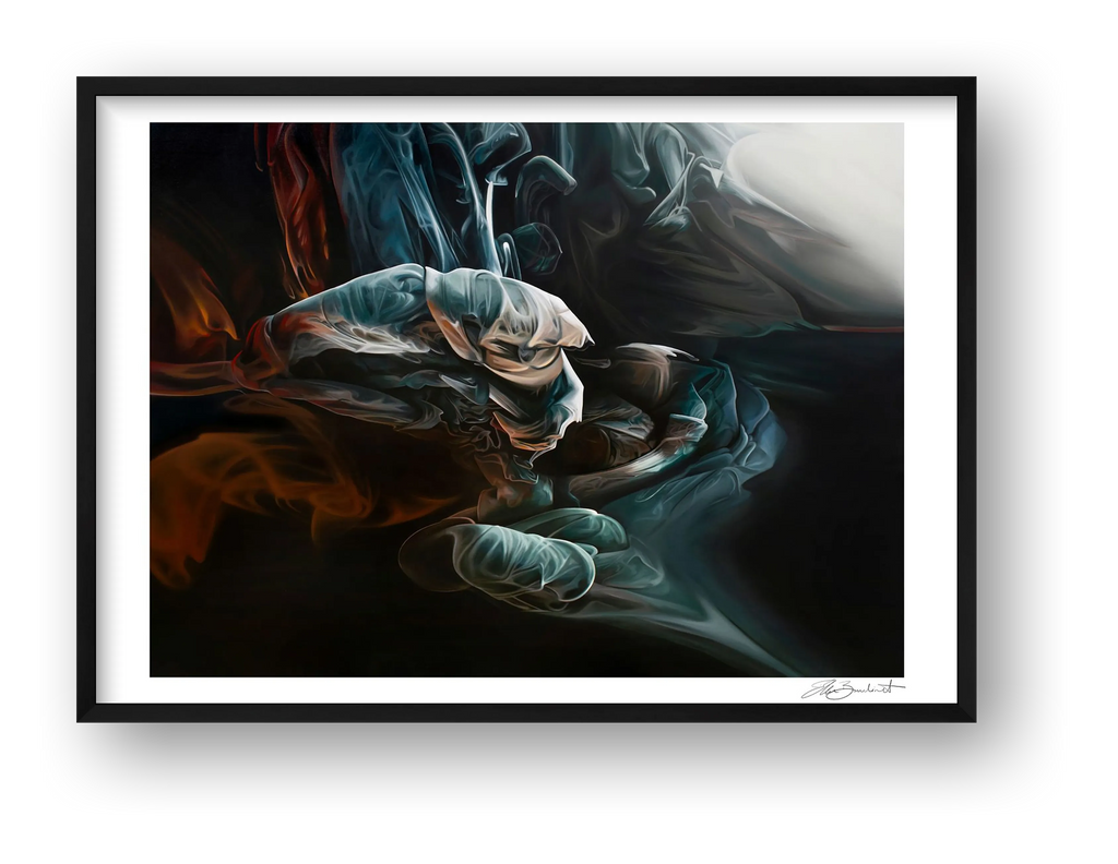 Birth — framed (Black)