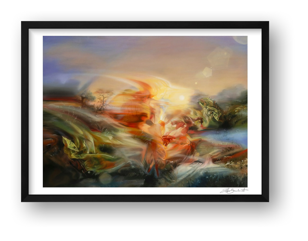 Ephemeral Muses — framed
