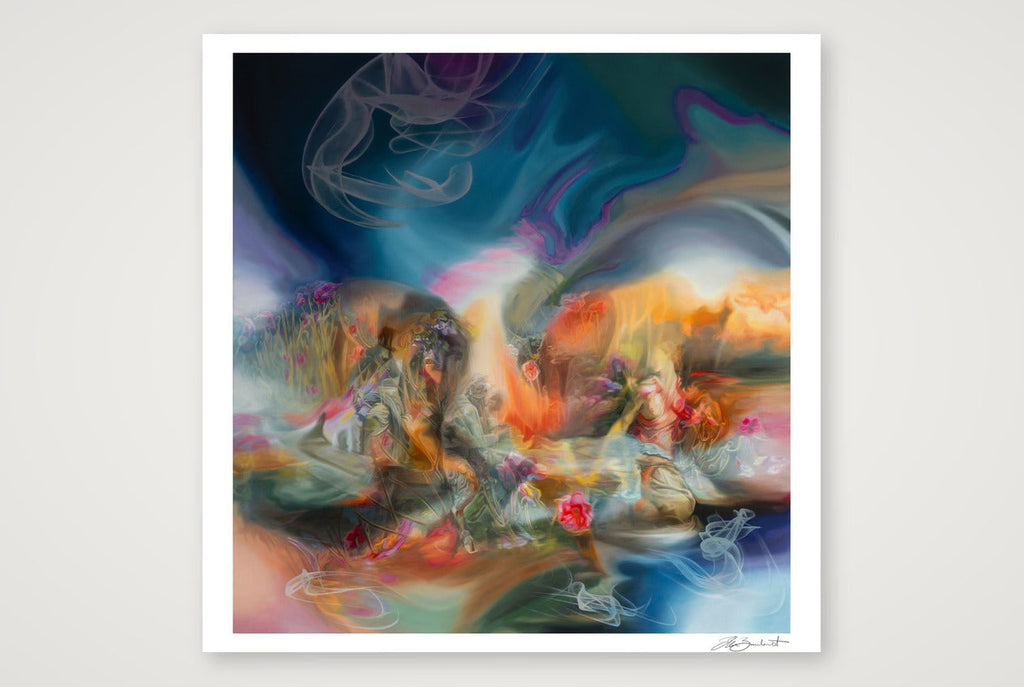 Loves Quandary — 30×30cm, 12×12" Print only