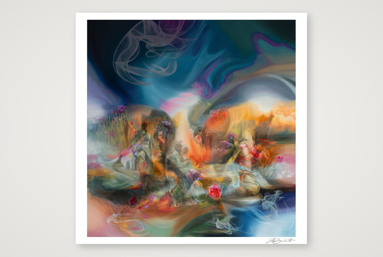 Loves Quandary — 30×30cm, 12×12" Print only