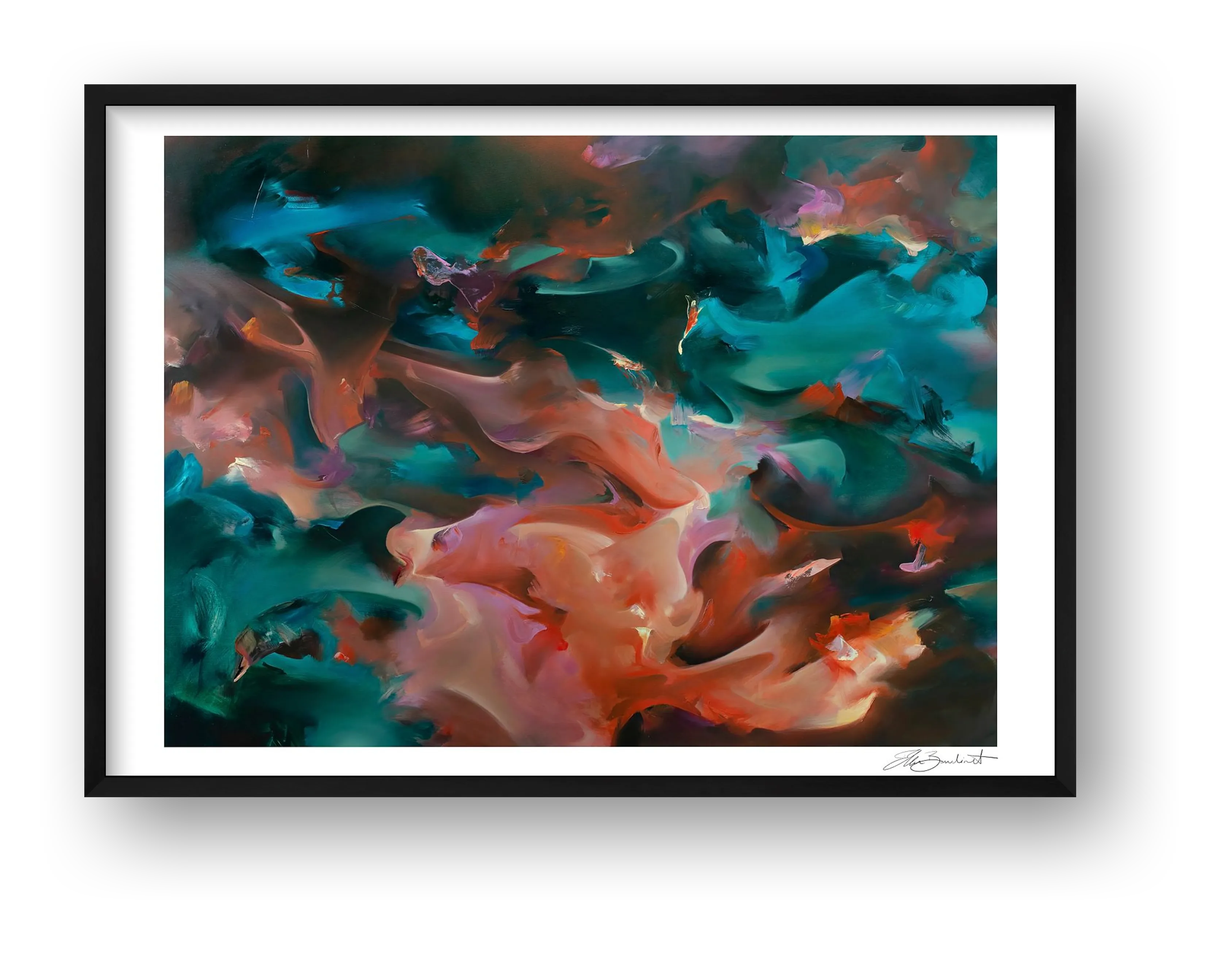 Lust for Light — framed (Black)