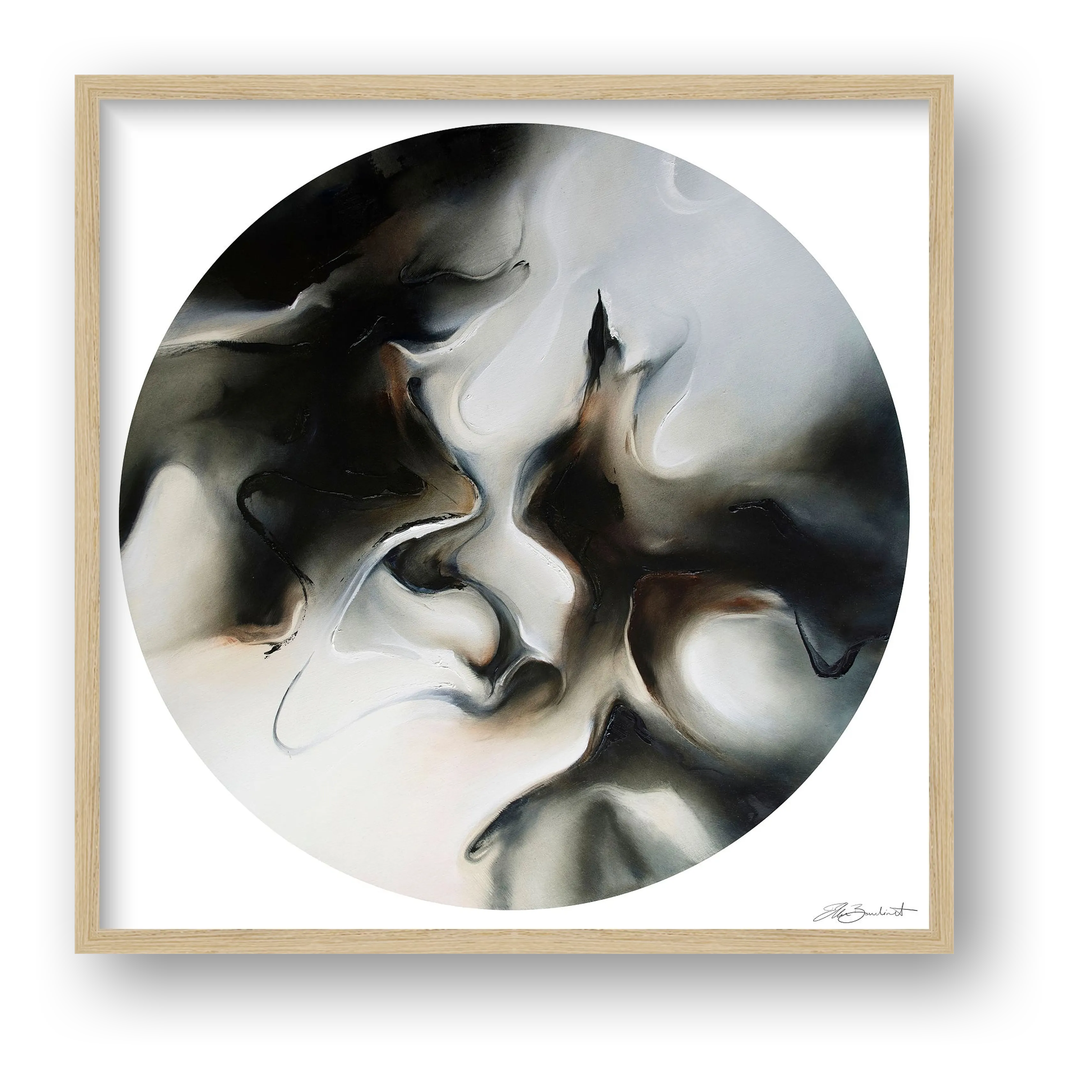 Premonition — framed (Oak)