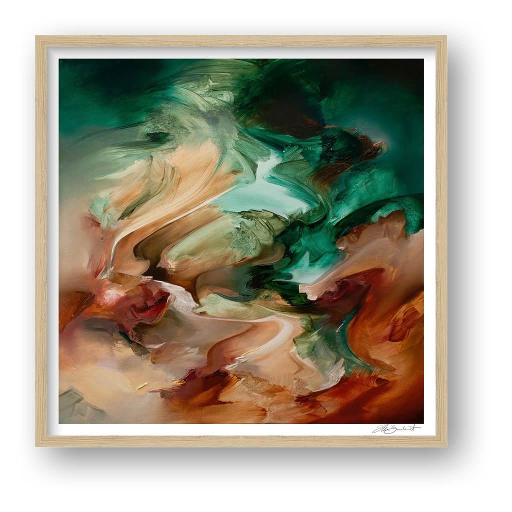 Cultivate — framed (Oak)