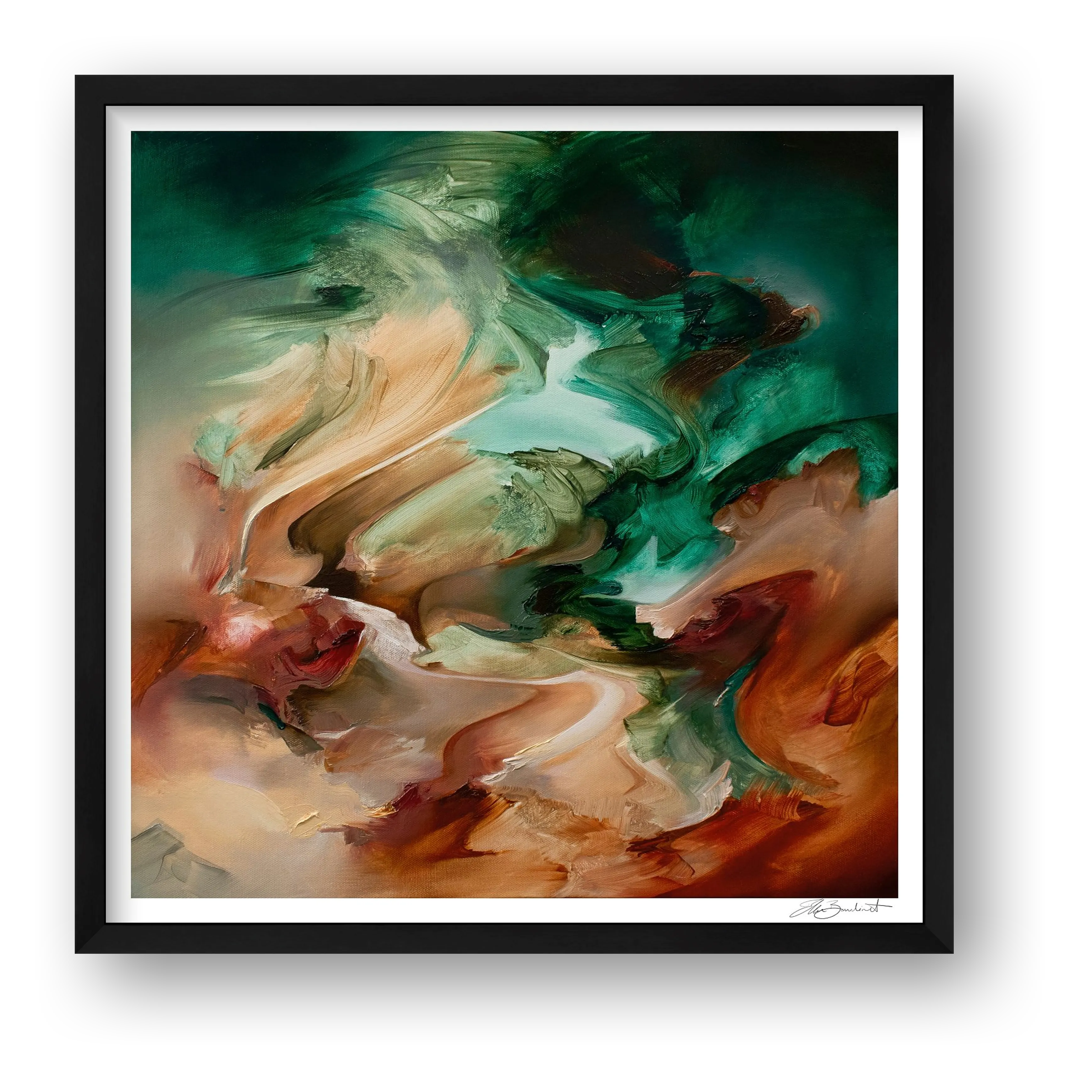 Cultivate — framed (Black)