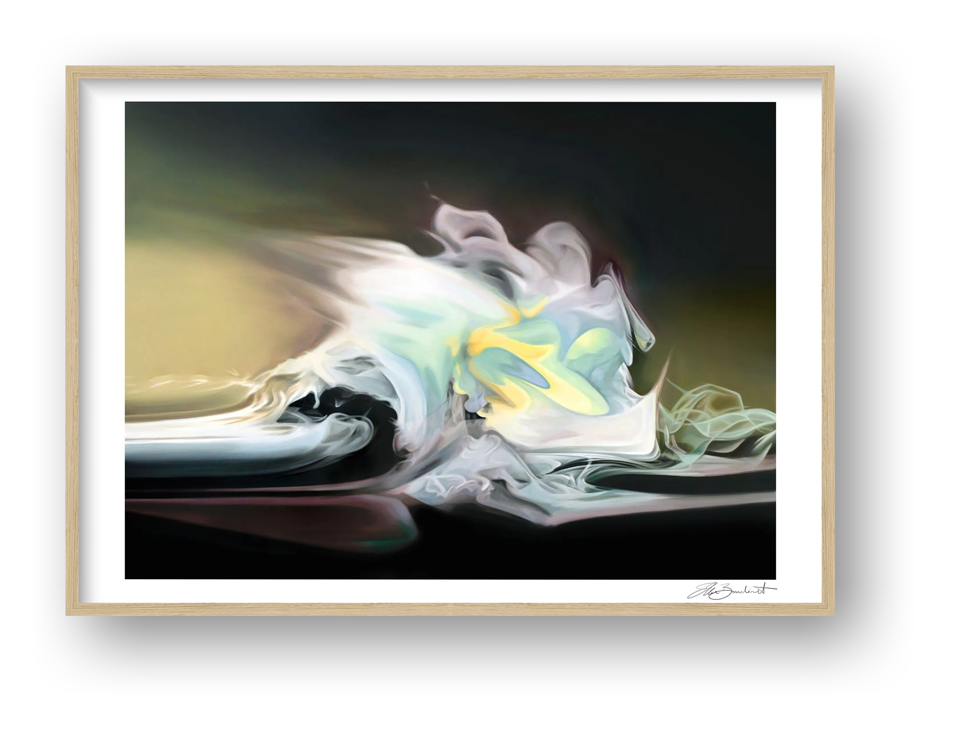 Surge — framed (Oak)