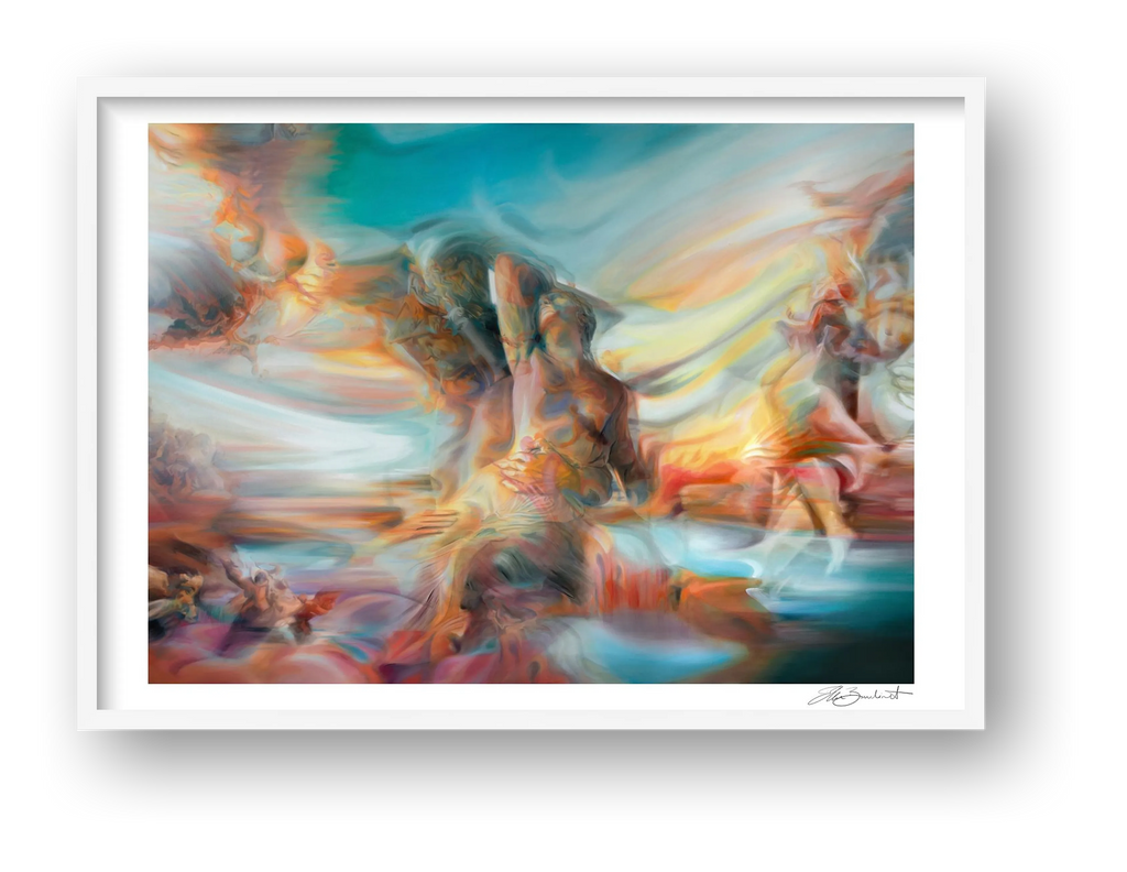 Rapture — framed (White)