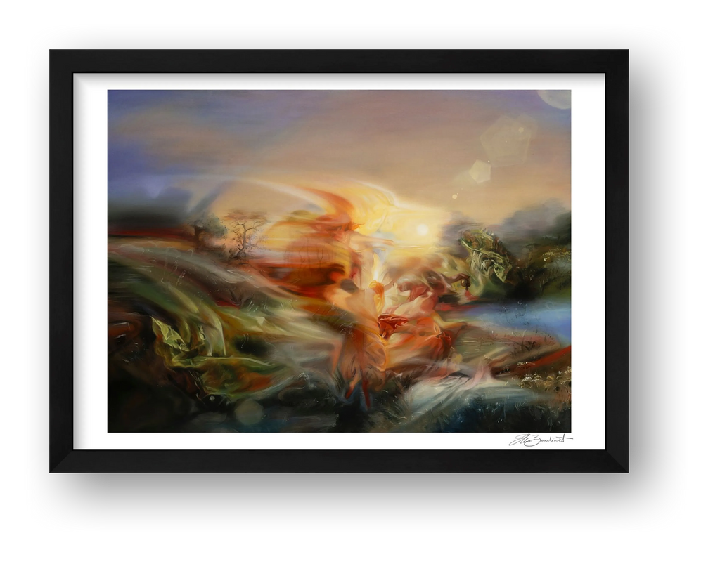 Ephemeral Muses — framed