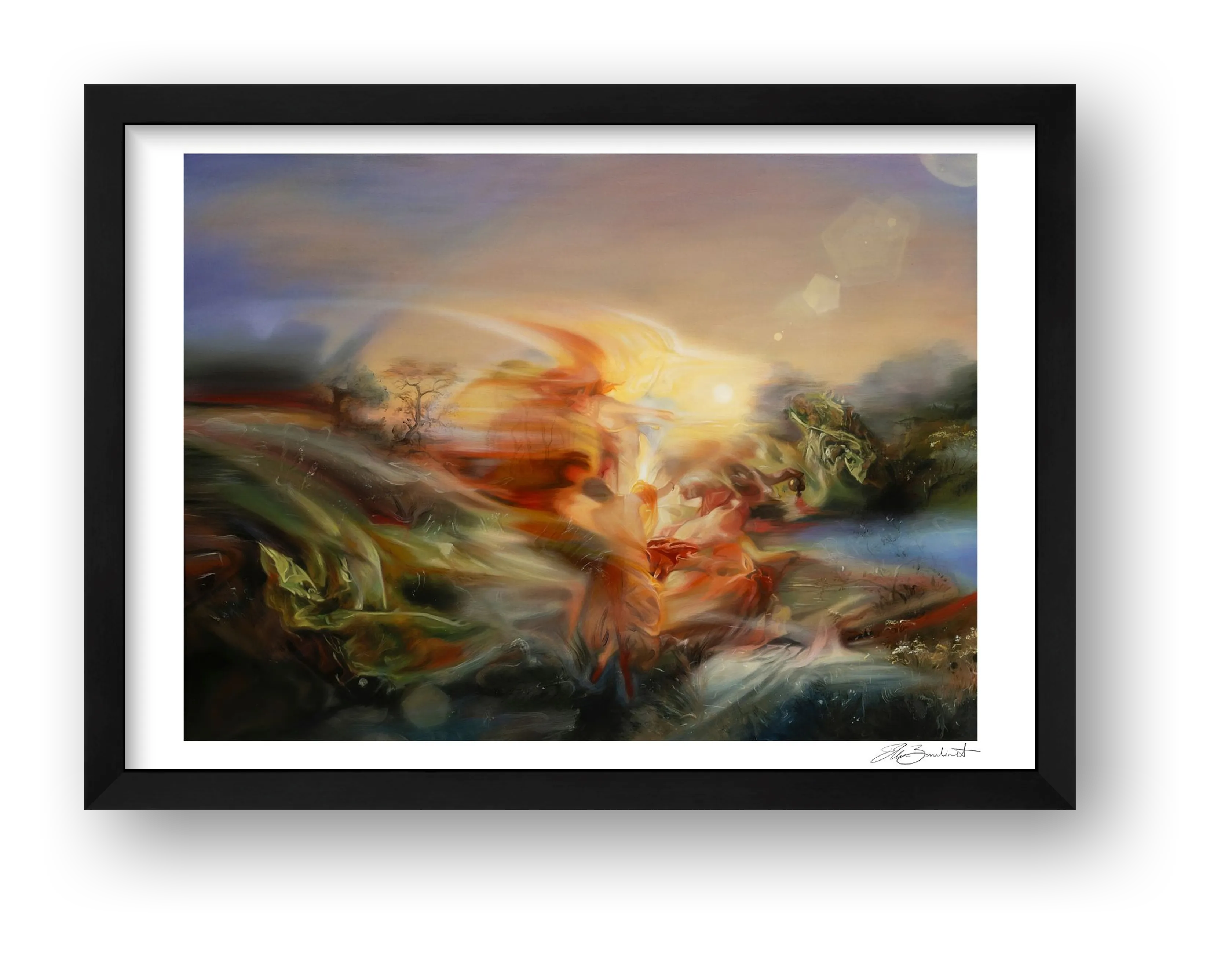 Ephemeral Muses — framed
